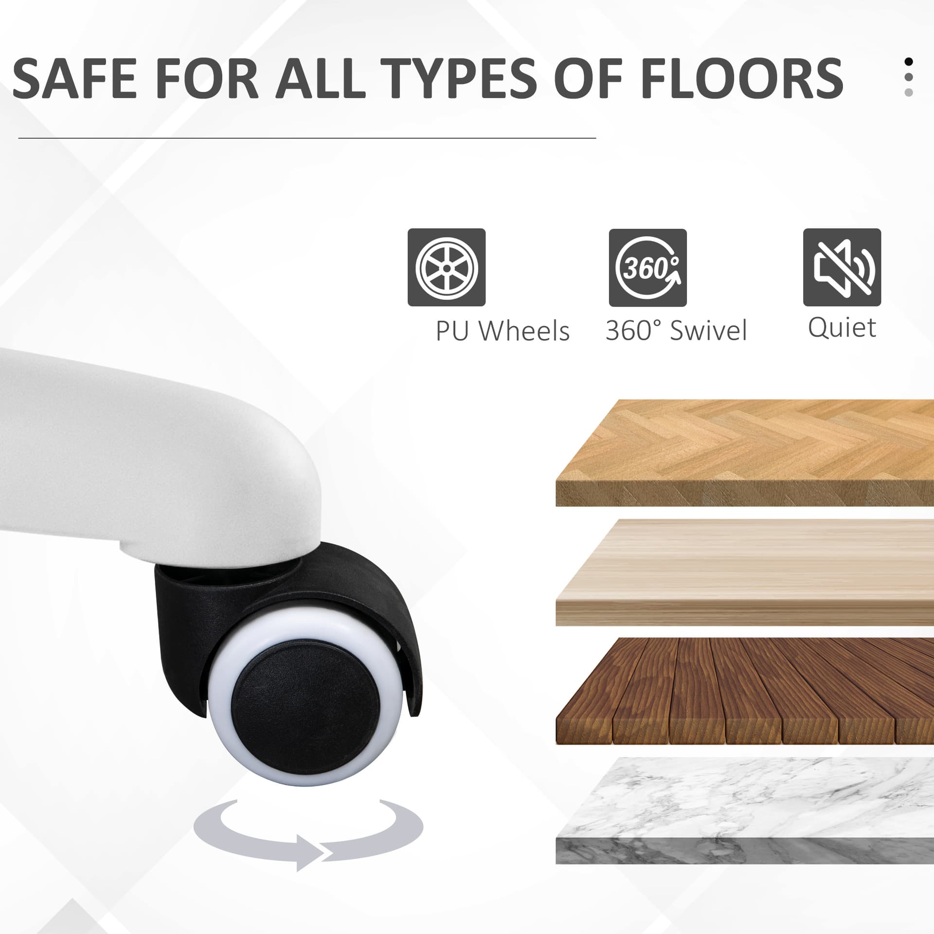 360° Swivel Office Chair Task Chair, Breathable Fabric Computer Chair with Flip-up Arms and Adjustable Height, Pink