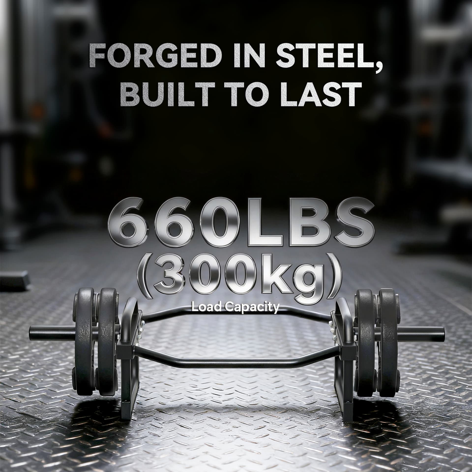Soozier Trap Bar, Olympic Deadlifting Bar, 2" Hex Barbell Bar for Deadlifts and Shrugs, 660 lbs Capacity, Black - Writing Desks - Office Furniture